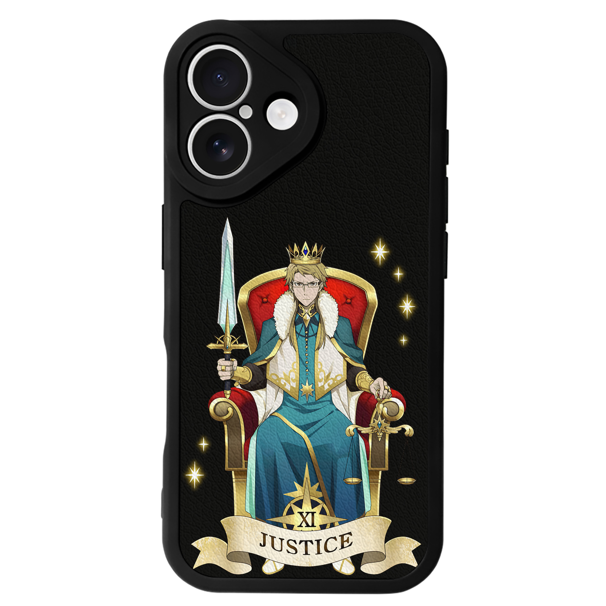 （画像用） 文豪ストレイドッグス Bungo Stray Dogs 【iPhone 16シリーズ対応】シリコンスマホケース（レザー調） 材質：シリコン